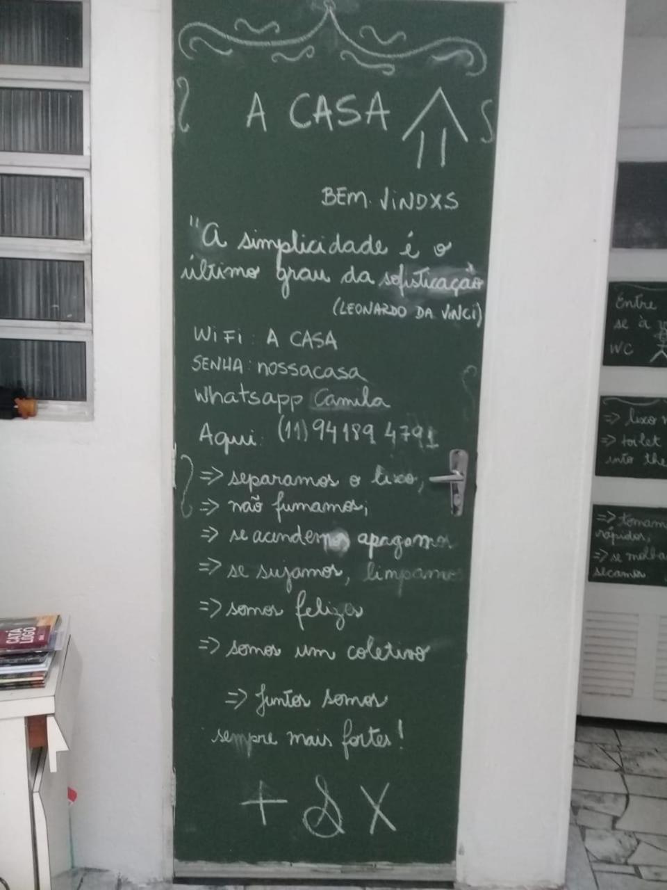 Hospedaria - A Casa Cafe Arte - Valores Acessiveis São Paulo Exteriör bild